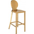 Gold Finish Stainless Steel Kitchen Bar Stool