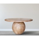 Modern Solid Acacia Wood Dining Table