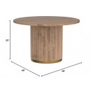 Solid Mango Wood Dining Table